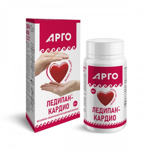 Купить Витаминно-минеральный обогащенный комплекс Ледипан-кардио, капсулы, 60 шт  г. Красногорск  