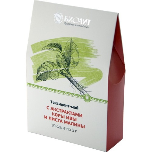 Купить Токсидонт-май с экстрактами коры ивы и листа малины  г. Красногорск  