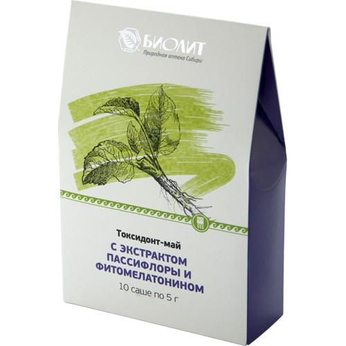 Купить Токсидонт-май с экстрактами пассифлоры и фитомелатонином  г. Красногорск  